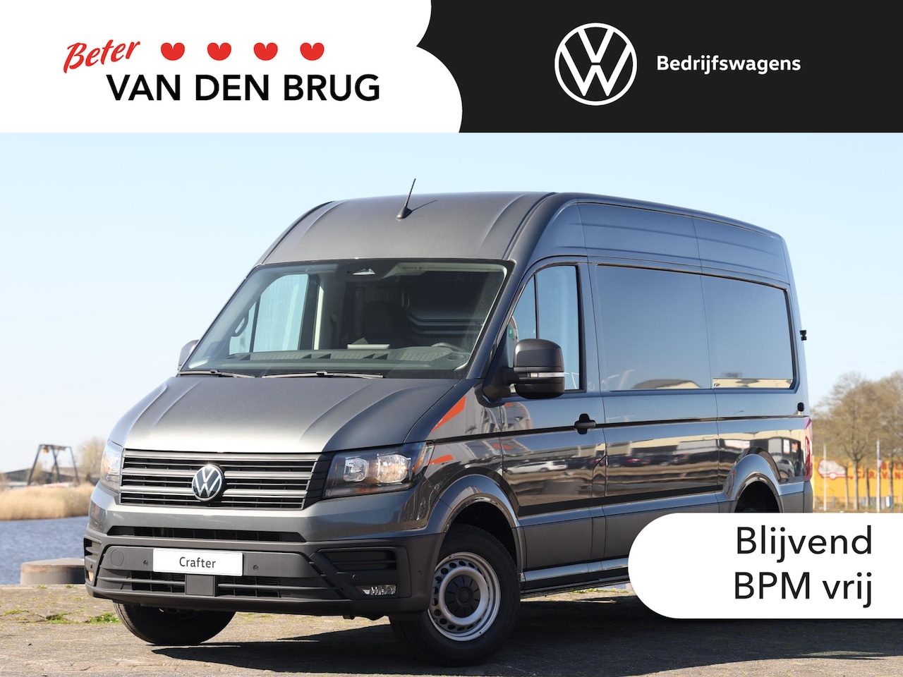 Volkswagen Crafter - 2.0 TDI 177PK Automaat L3H3 Highline | 3,99% FL Actie | Nieuw Model | Airco | Cruise | PDC - AutoWereld.nl