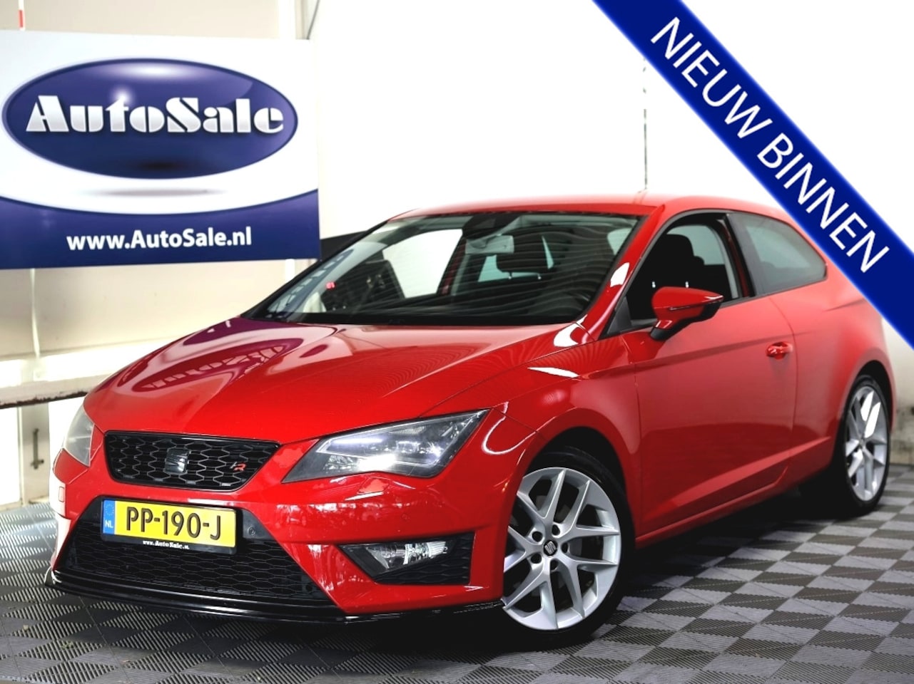 SEAT Leon SC - 1.8 TSI FR DSG SEATSOUND CARPLAY LEDER '13 - AutoWereld.nl
