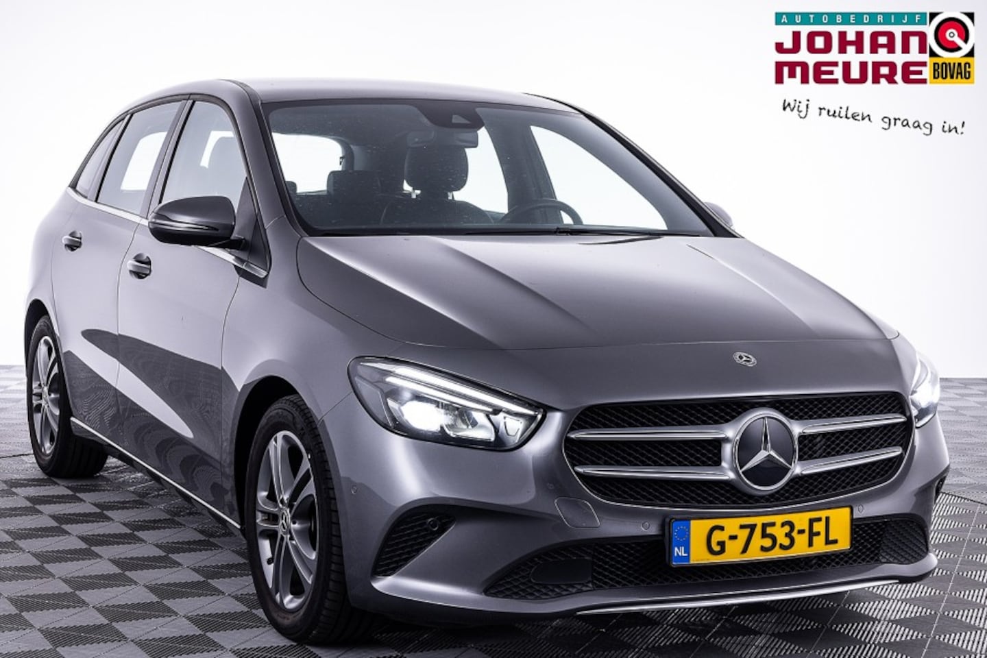 Mercedes-Benz B-klasse - 180 Advantage Automaat | Full LED | Half LEDER | NAVI - AutoWereld.nl