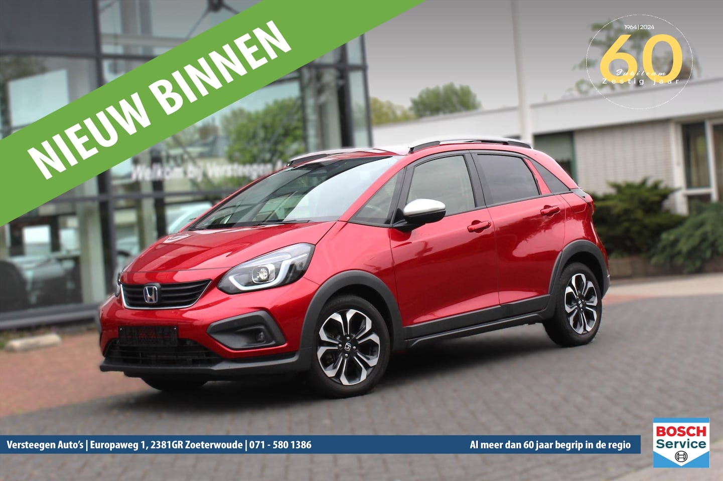 Honda Jazz - 1.5 i-MMD 109pk Hybrid CVT Crosstar - AutoWereld.nl