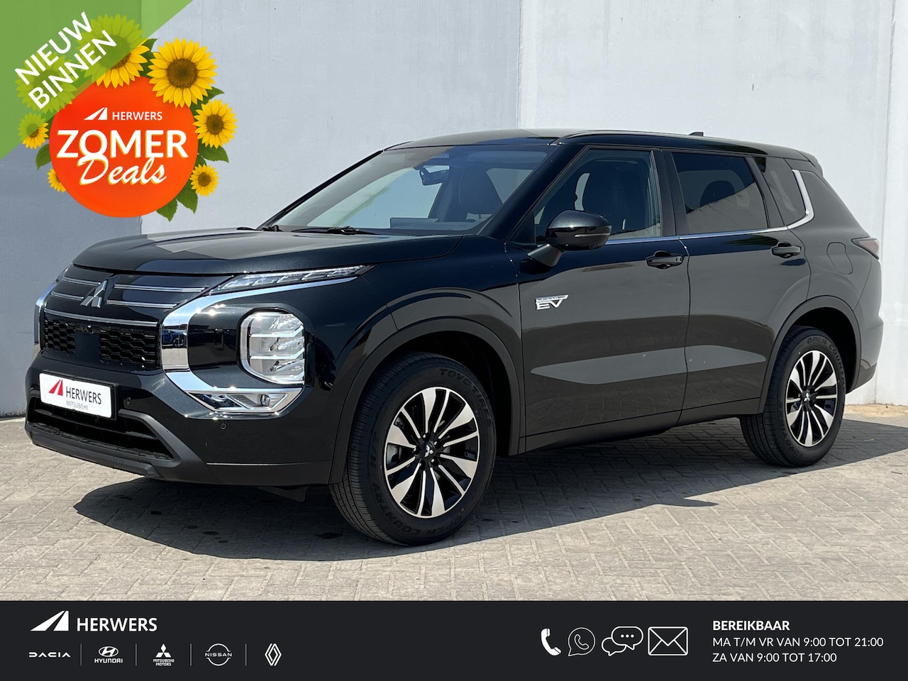 Mitsubishi Outlander - 2.4 PHEV Intense / €3000,- Introductievoordeel  / Elektrische Range 86 KM WLTP / 1600KG Tr - AutoWereld.nl