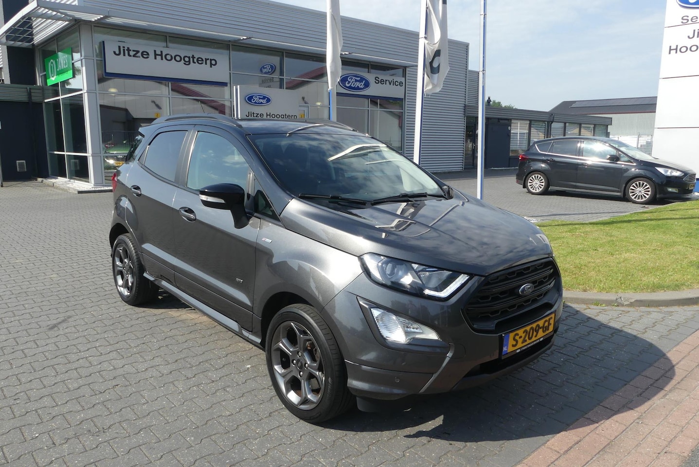 Ford EcoSport - 1.5 TDCi ST-Line X AFNEEMBARE TREKHAAK 1.100KG, CRUISE, CLIMA, NAVI, B&O, SCHUIFDAK, WINTE - AutoWereld.nl
