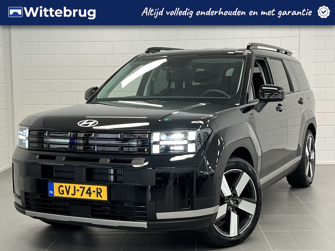 Hyundai Santa Fe - 1.6 T-GDI PHEV Premium 4WD 7p. LEDER | LED | 7 ZITPLAATSEN | STOERE SUV! - AutoWereld.nl