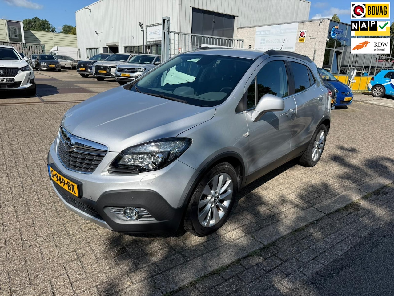 Opel Mokka - 1.4 T Cosmo 1.4 T Cosmo, Navi, APK 09-2026, NAP - AutoWereld.nl