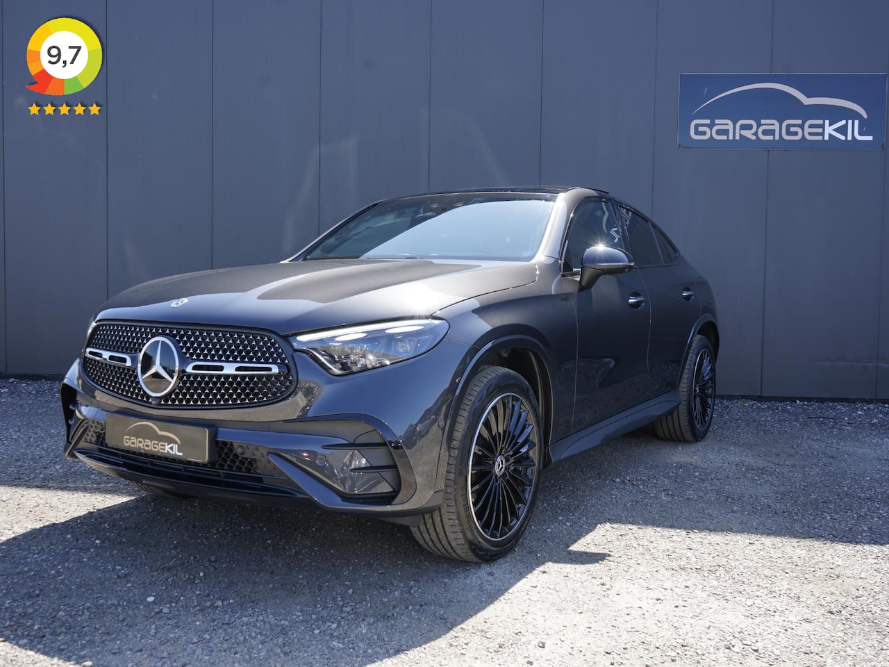 Mercedes-Benz GLC-klasse Coupé - 300e 4MATIC AMG Line Orig.NL / 20'' velgen / Night pakket / Pano dak / 360 camera / Elektr - AutoWereld.nl