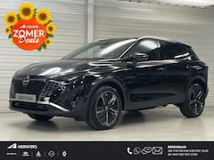 Nissan Qashqai - 1.3 MHEV Xtronic Tekna / €7000, - Voorraadvoordeel / Nieuw uit Voorraad Leverbaar / Zwart