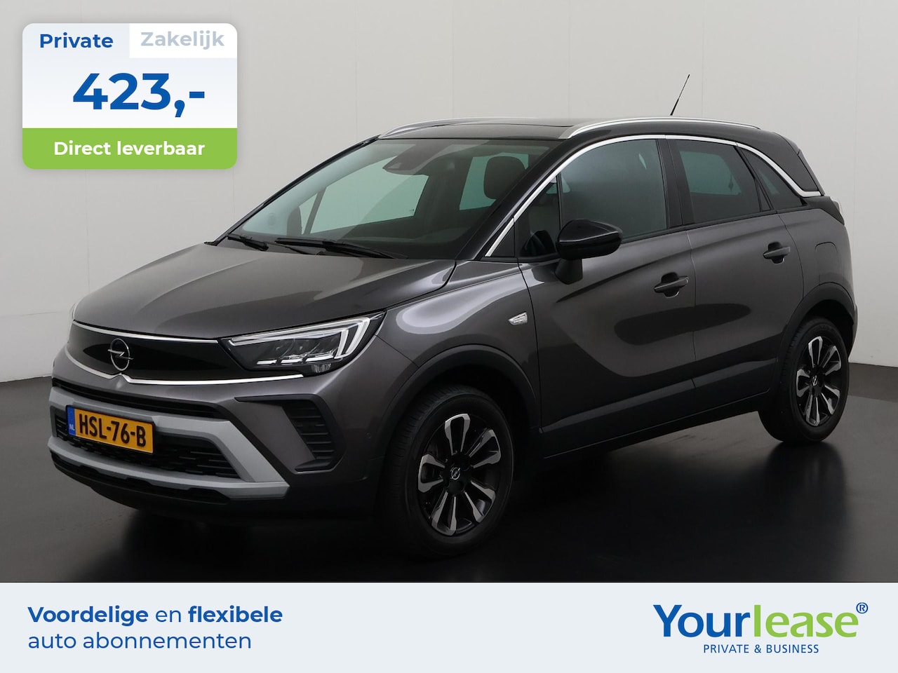 Opel Crossland - 1.2 Turbo Elegance | All-in 423,- Private Lease | Zondag Open! - AutoWereld.nl