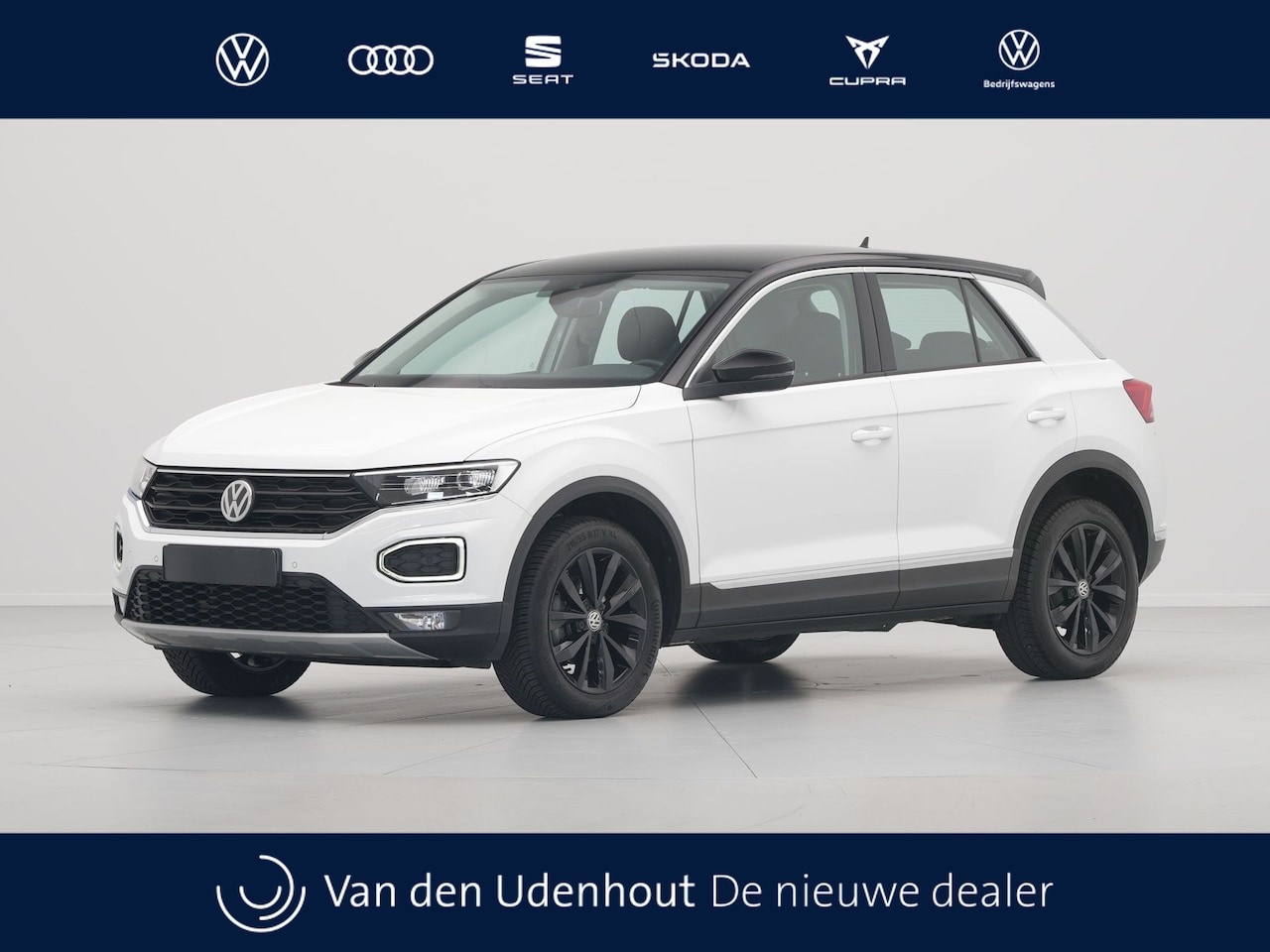 Volkswagen T-Roc - 1.0 TSI 115pk Style Navi via App Virtual Cockpit Led Keyless Clima - AutoWereld.nl