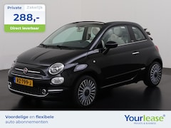 Fiat 500 C - 1.2 Lounge | All-in 288, - Private Lease | Zondag Open