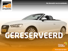 Audi A3 Cabriolet - 1.4 TFSI Ambition Pro Line Plus | Gletsjer White, Orig.NL 100% onderhouden | Navigatie | P