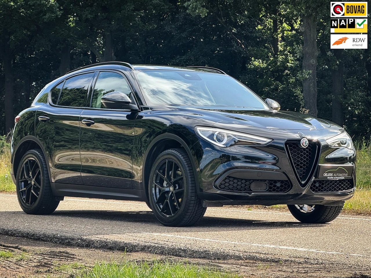 Alfa Romeo Stelvio - 2.0 T AWD B-Tech | CarPlay | Panorama | Clime | Adaptive cruise | Navi | Metalic | 1e eig. - AutoWereld.nl