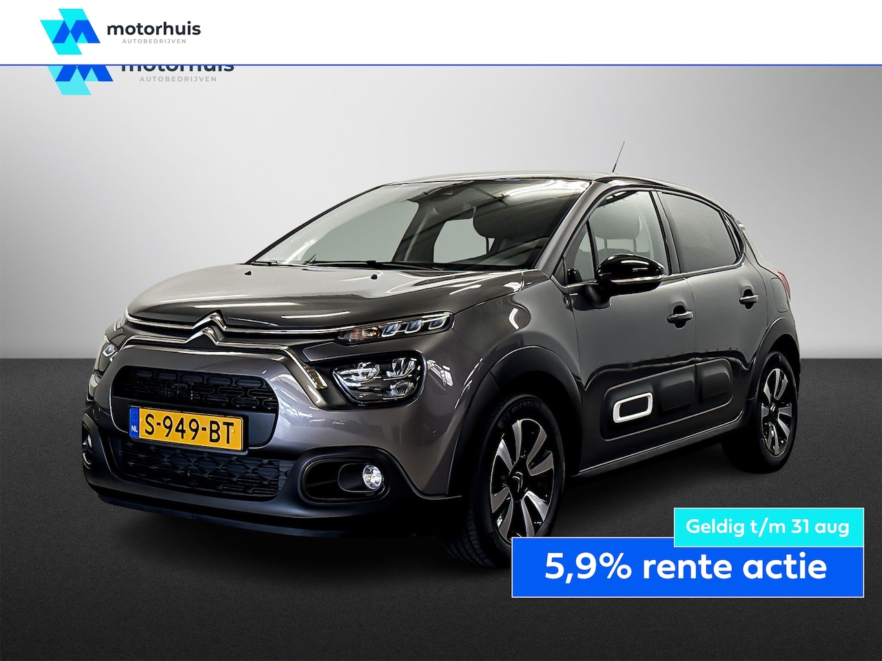 Citroën C3 - 1.2 PureTech 110PK AUTOMAAT FEEL NAVI TEL CRUISE NAP - AutoWereld.nl