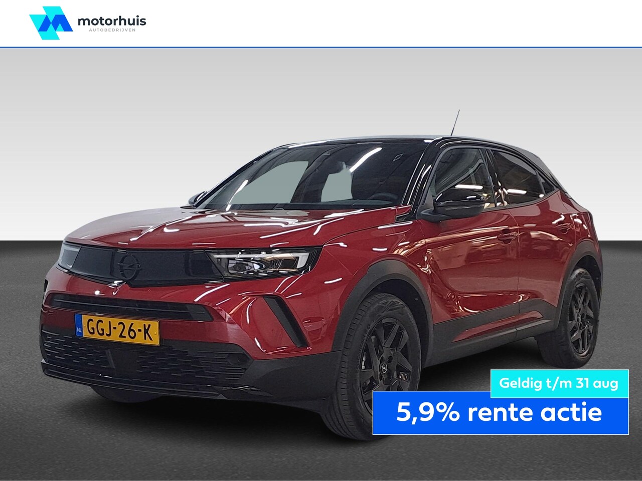 Opel Mokka - 1.2 HYBRID 136PK MHEV AUTOMAAT GS NAVI PRO LED TEL PDC CAMERA NAP - AutoWereld.nl