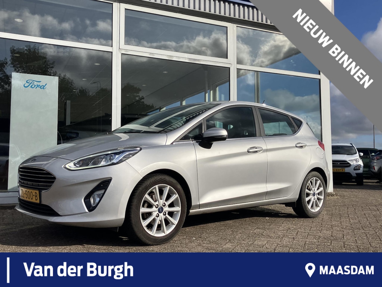 Ford Fiesta - 5-deurs Titanium 1.0 ECOboost 100pk Trekhaak - voorruitverwarming - AutoWereld.nl