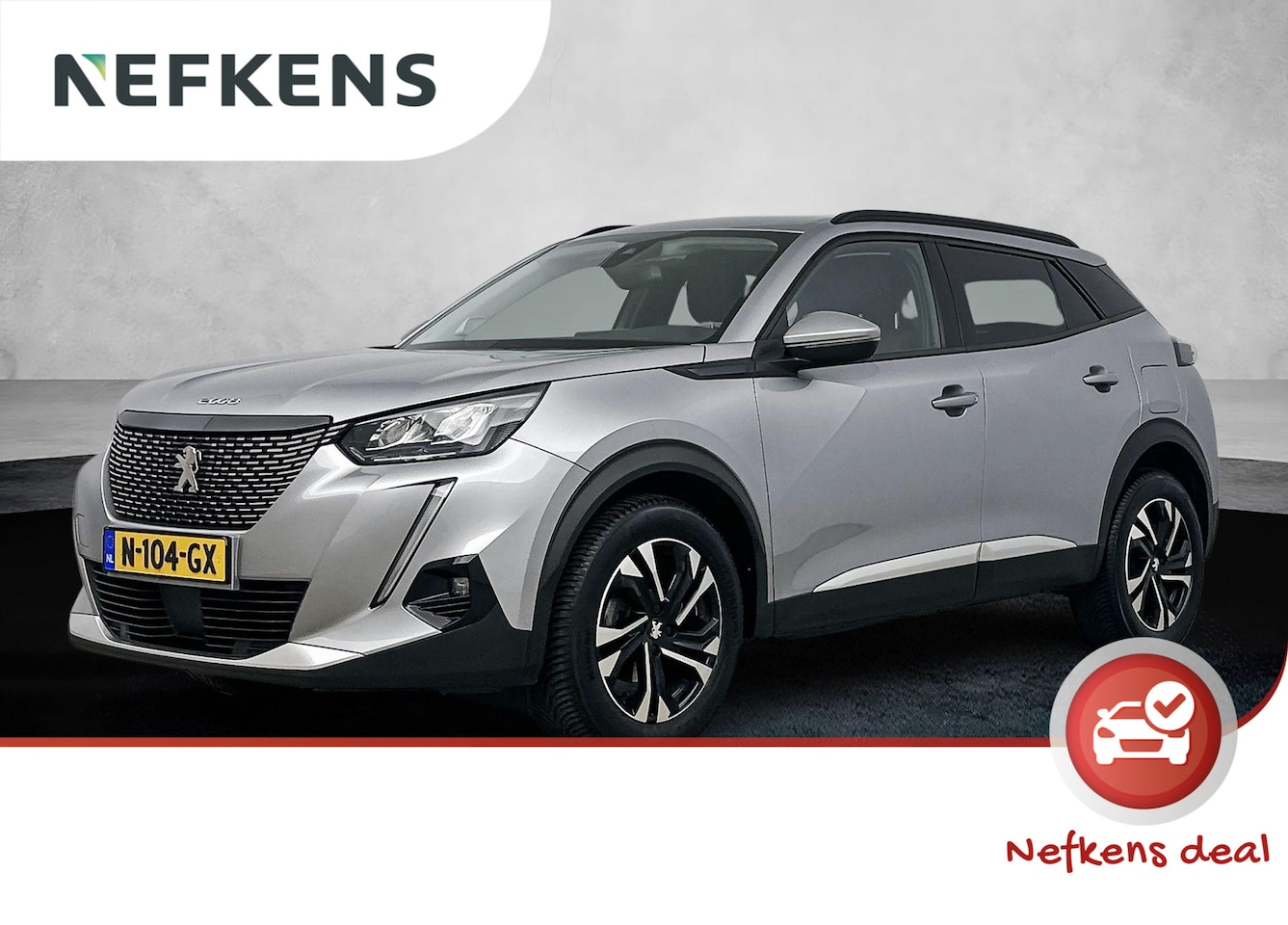 Peugeot 2008 - SUV 1.2 100 pk Allure Pack | Cruise Control Adaptief | Camera | Navigatie | Apple Carplay/ - AutoWereld.nl