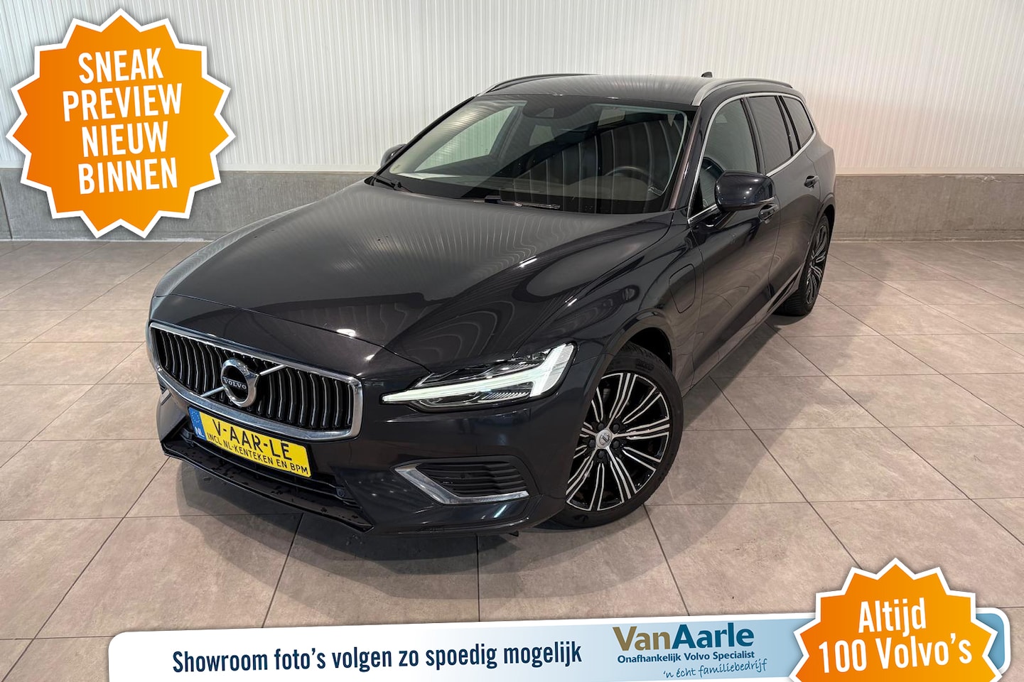 Volvo V60 - T6 Aut. Plug-In Hybrid Inscription Leder 340pk - AutoWereld.nl