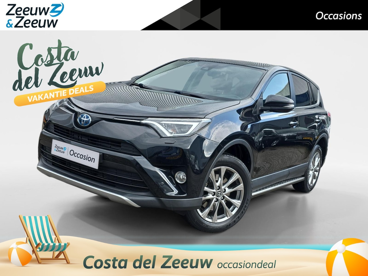 Toyota RAV4 - 2.5 Hybrid Style 1e Eigenaar| Achteruitrijcamera |Stoel en Stuurverwarming | Keyless | Ele - AutoWereld.nl