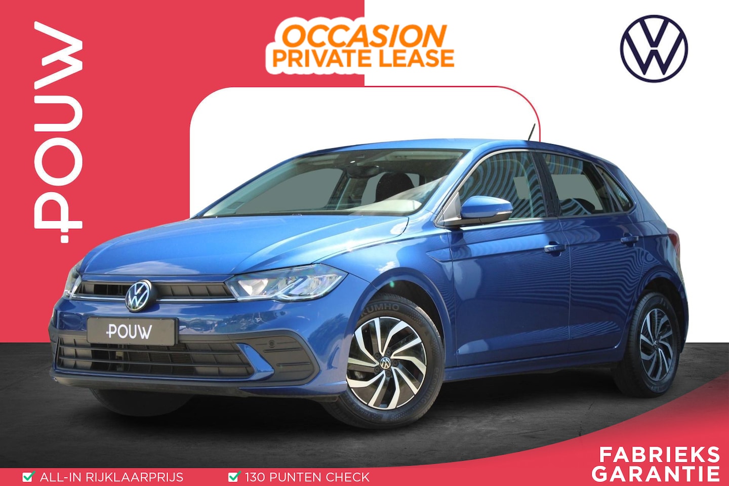 Volkswagen Polo - 1.0 TSI 95pk Life | Camera Achter | Parkeersensoren | Navigatie via Carplay & Android Auto - AutoWereld.nl