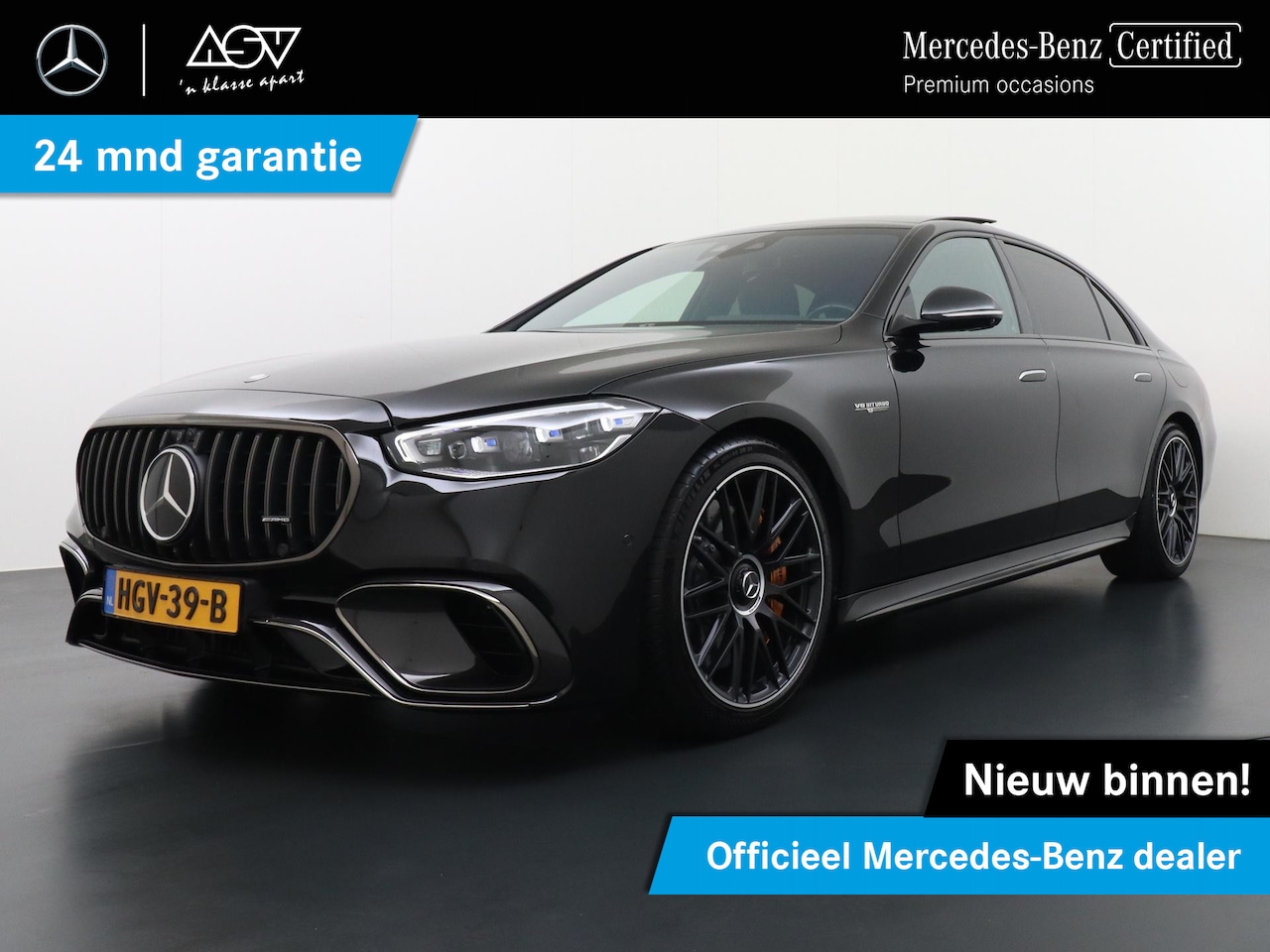 Mercedes-Benz S-klasse - AMG 63 S E Performance Keramische remschijven, Sierdelen Carbon, Burmester High -End - AutoWereld.nl