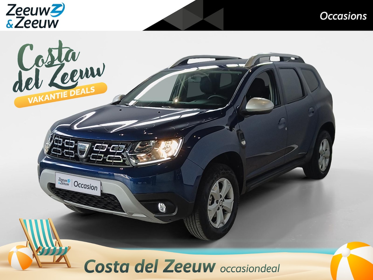 Dacia Duster - 1.3 TCe Prestige *Navi+Camera*Trekhaak*Airco*LM.Velgen*Carplay*1e eigenaar! - AutoWereld.nl