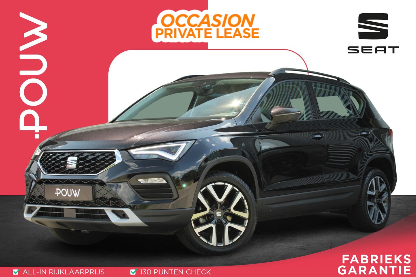 SEAT Ateca - 1.5 TSI 150pk DSG Style Business Intense | Navigatie | Camera | Automatische Airco | Apple - AutoWereld.nl