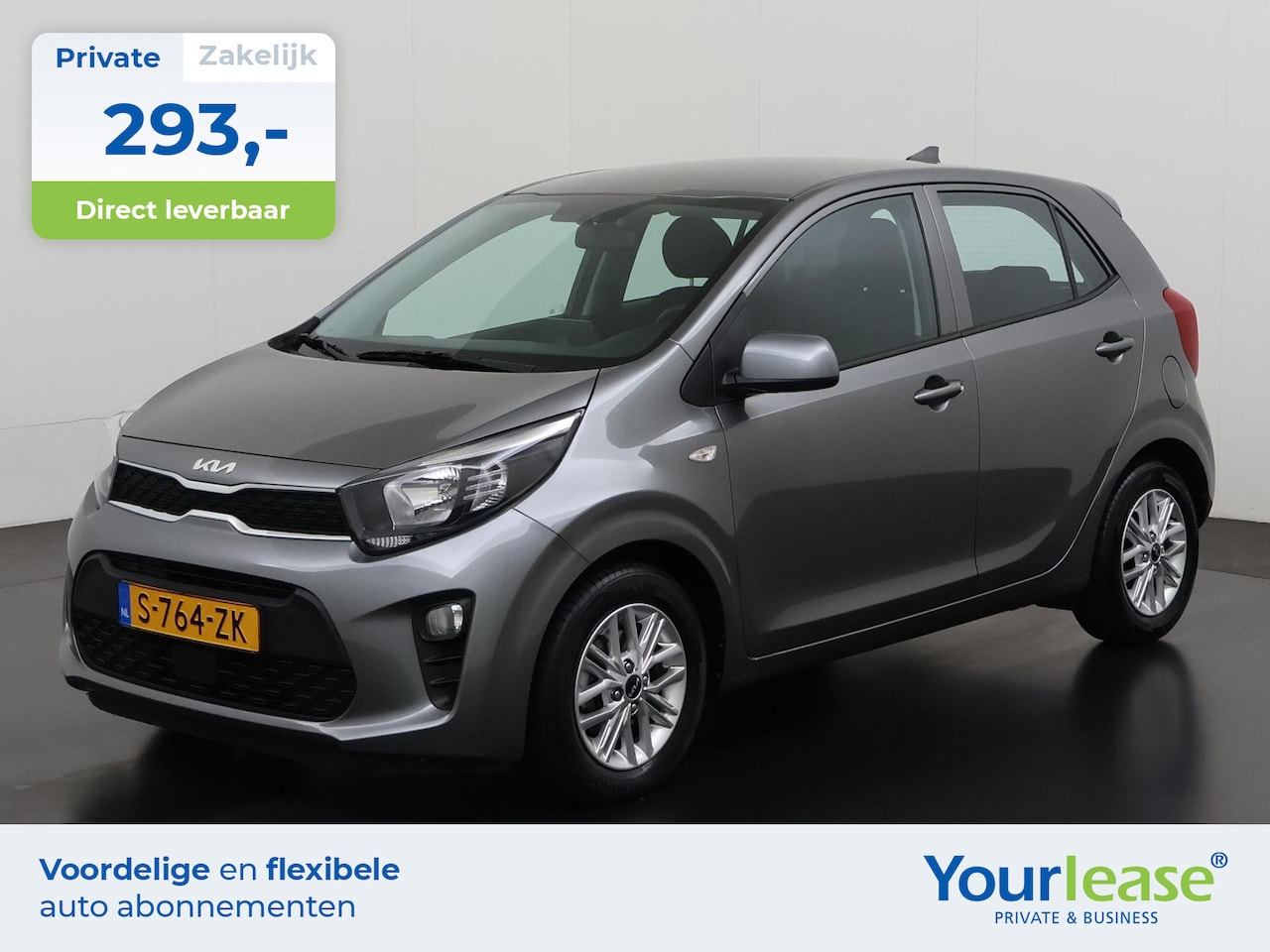 Kia Picanto - 1.0 DPi DynamicLine | All-in 293,- Private Lease | Zondag Open! - AutoWereld.nl