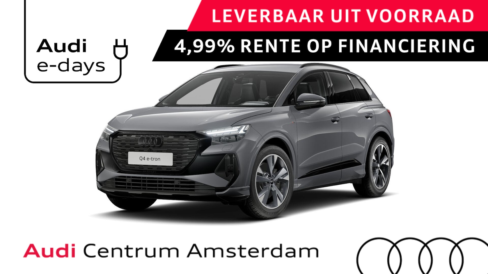 Audi Q4 e-tron - 45 quattro S Edition 82 kWh 286pk | Achteruitrijcamera | Comfortpakket | Assistentiepakket - AutoWereld.nl