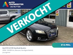 Audi S5 - 4.2 FSI S5 V8 Quattro Handbak | B&O | STOEL-VERW | KEYLESS |Leder