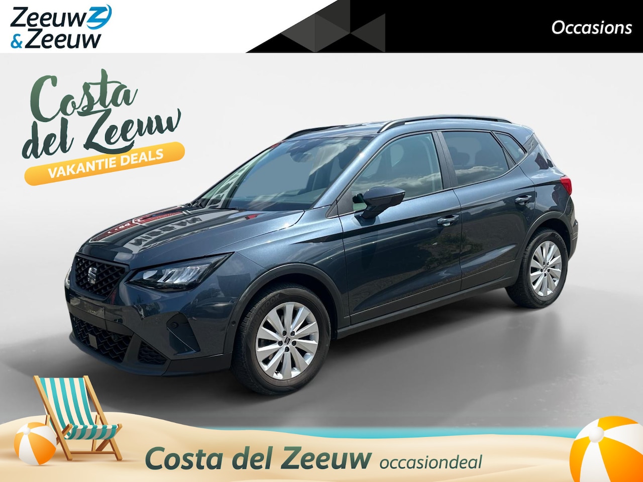 SEAT Arona - Check uitvoering | verwarmde voorstoelen | lichtmetalen velgen | cruise | climate | - AutoWereld.nl