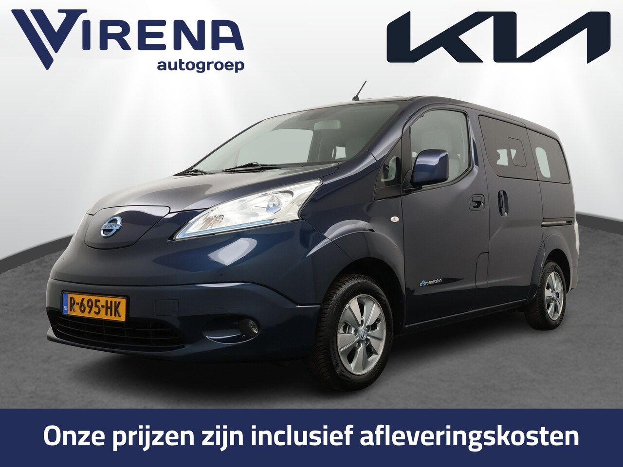 Nissan e-NV200 Evalia - Connect Edition. - Navigatie - Climate Control - Lichtmetalen velgen - 12 maanden BOVAG ga - AutoWereld.nl