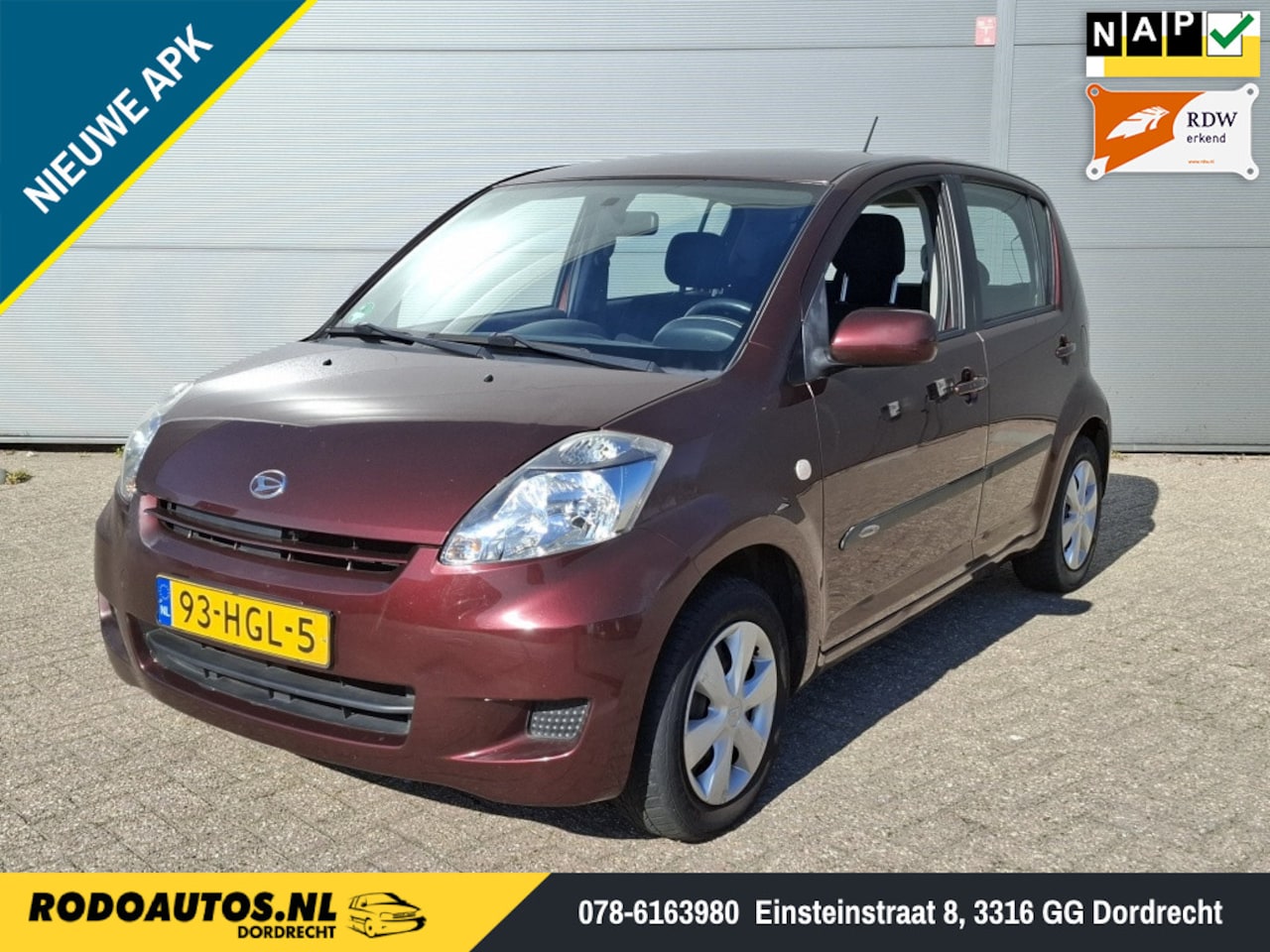 Daihatsu Sirion 2 - 1.0-12V Premium 5-Drs Airco Nw APK - AutoWereld.nl