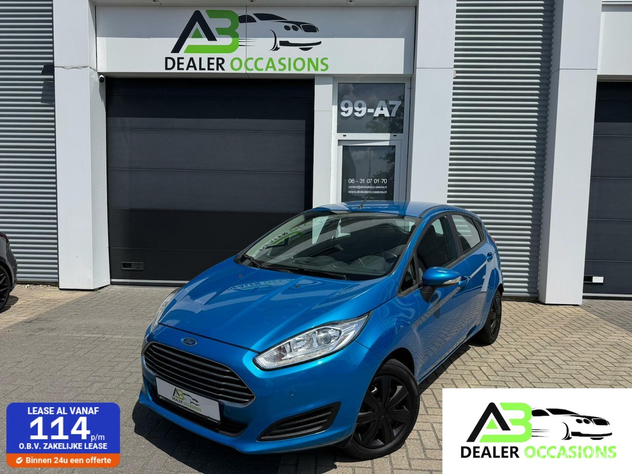 Ford Fiesta - 1.0 Champion editie,5DRS, Airco,El Pakket,Nw APK - AutoWereld.nl
