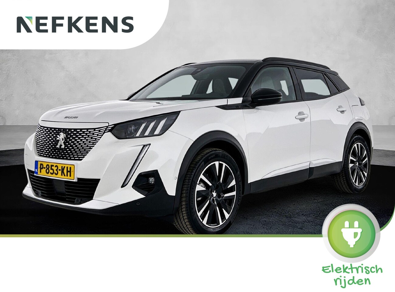 Peugeot e-2008 - SUV EV GT Pack 50 kWh 136pk | Navigatie | Achteruitrijcamera | Stoelverwarming | Full Led - AutoWereld.nl