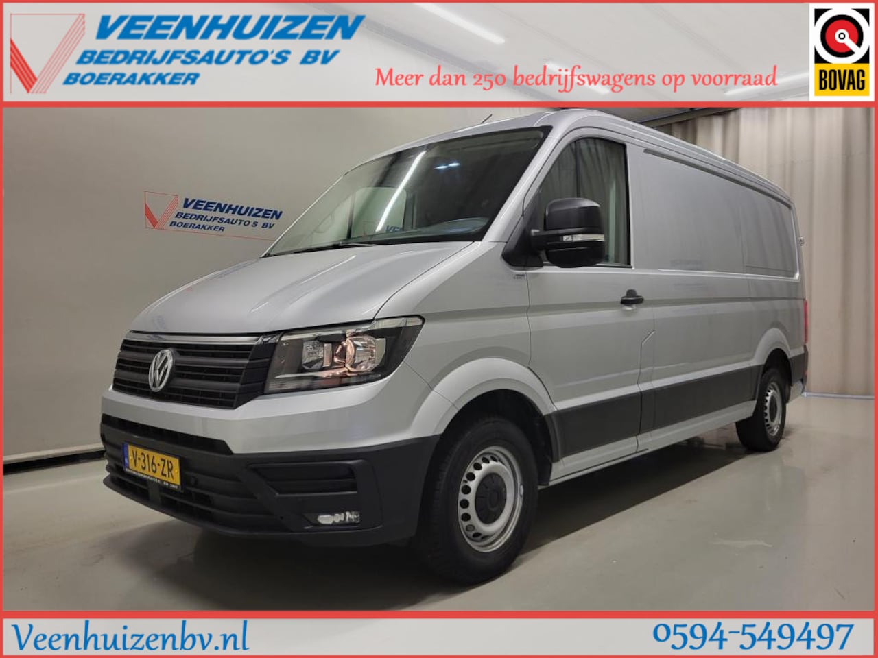 Volkswagen Crafter - 2.0TDI L3/H2 Trekhaak Euro 6! - AutoWereld.nl