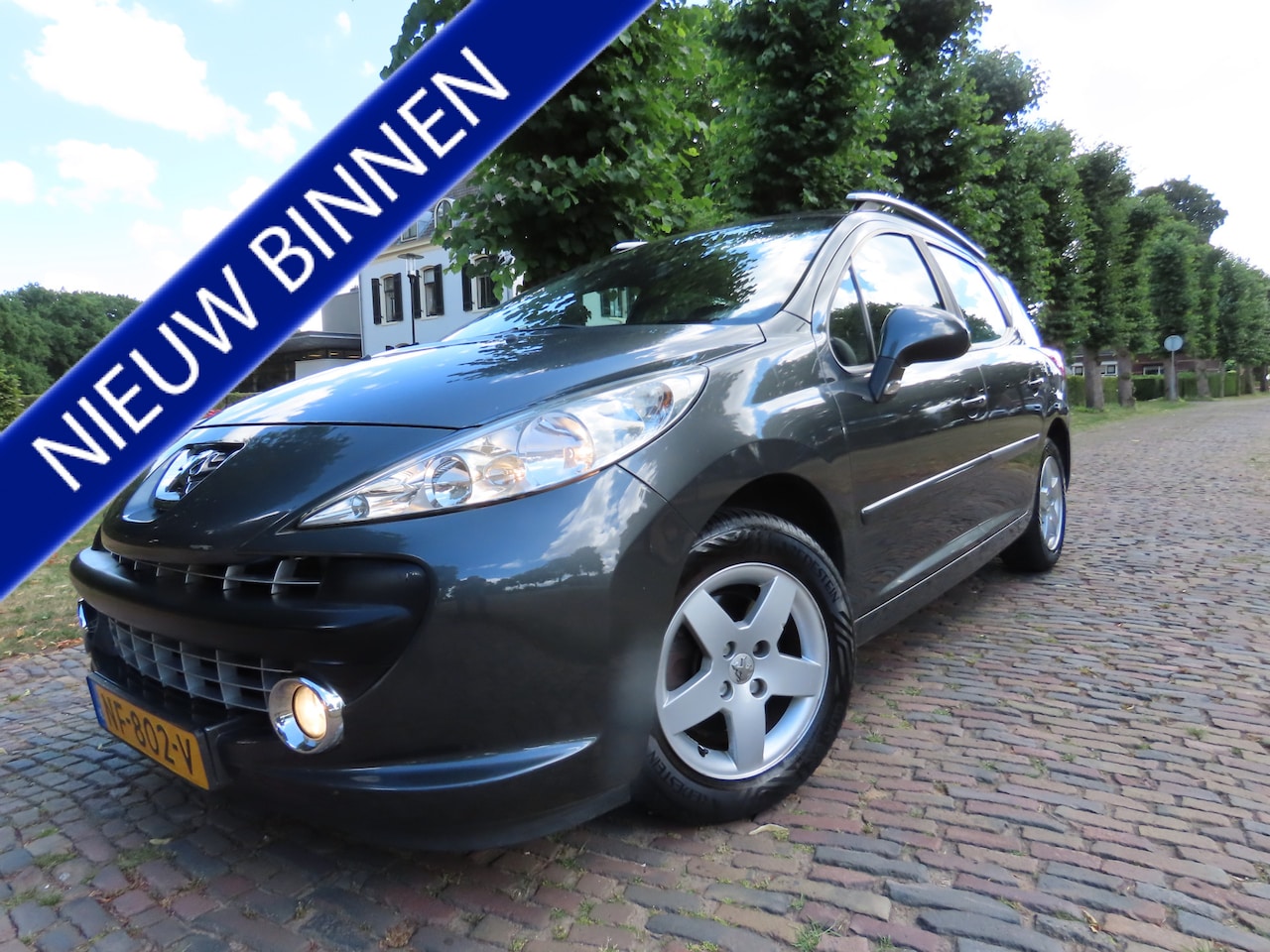 Peugeot 207 SW - 1.4 VTi X-line Airco Panaoramadak Lm Velgen Trekhaak*Apk t/m 7-6-2026* - AutoWereld.nl