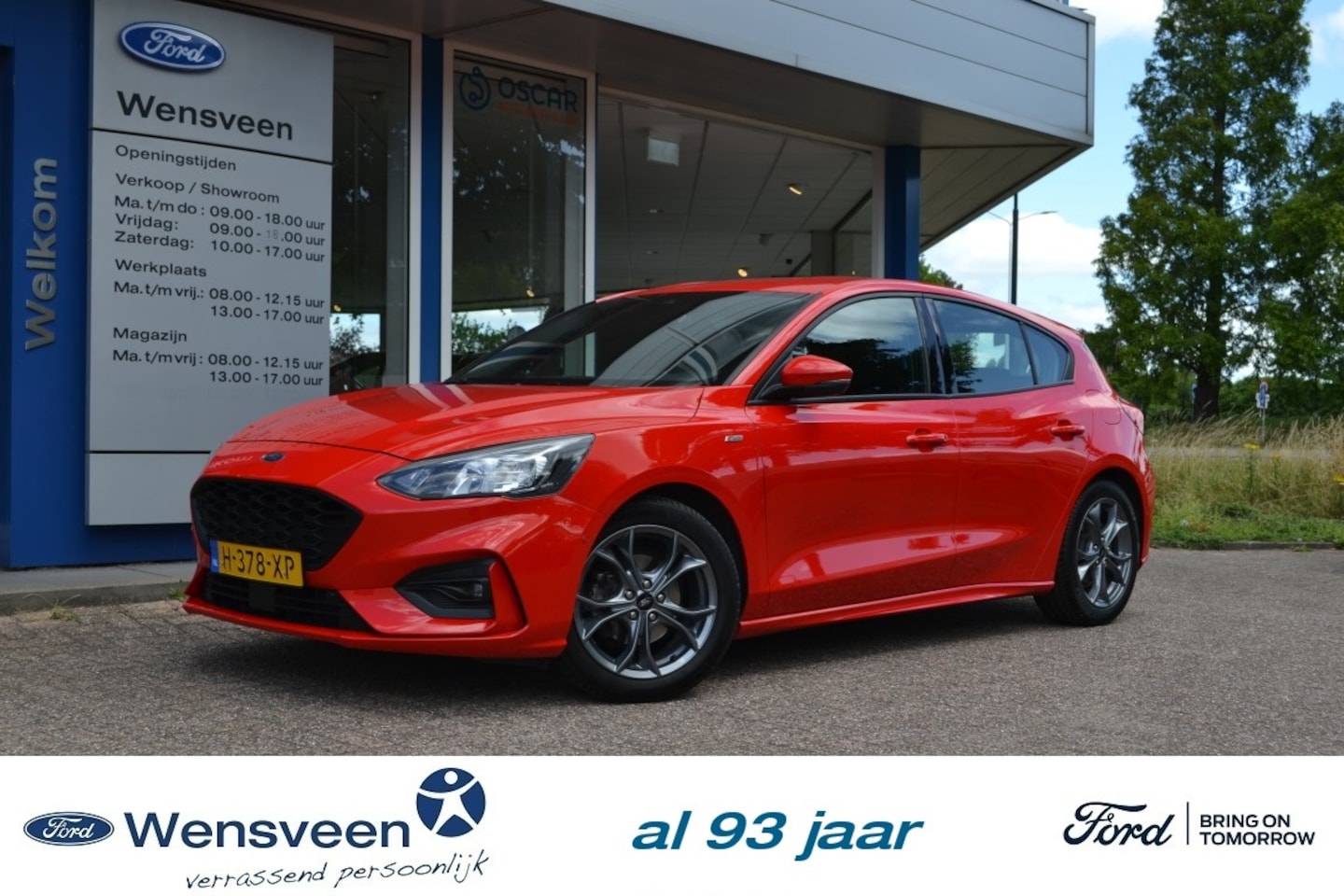 Ford Focus - 1.0T 125pk ECOBOOST ST-Line 5d | trekhaak, winter pack - AutoWereld.nl