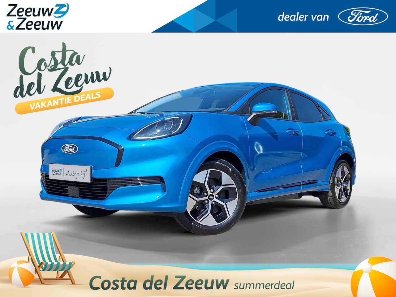 Ford Puma Gen-E - 44 kWh | Nieuw te bestellen | Prijs inclusief 3000 euro Ford Voordeel | Financiering via F - AutoWereld.nl