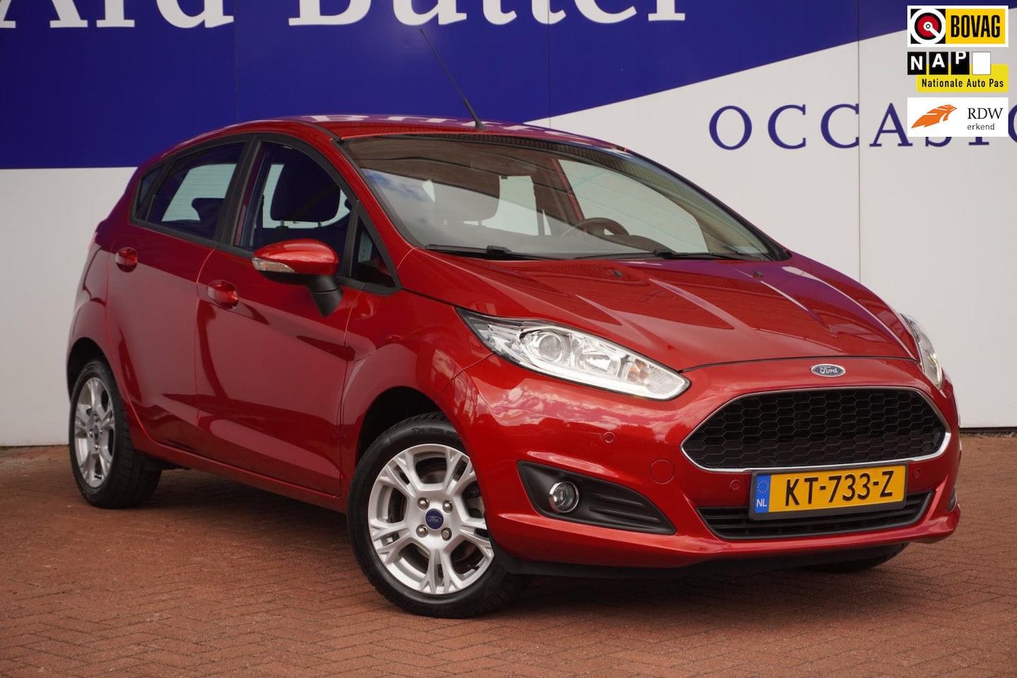 Ford Fiesta - 1.0 Style Ultimate+airco+navigatie+park-Hulp+Lmv = TOP = NOVEMBER 2016 - AutoWereld.nl