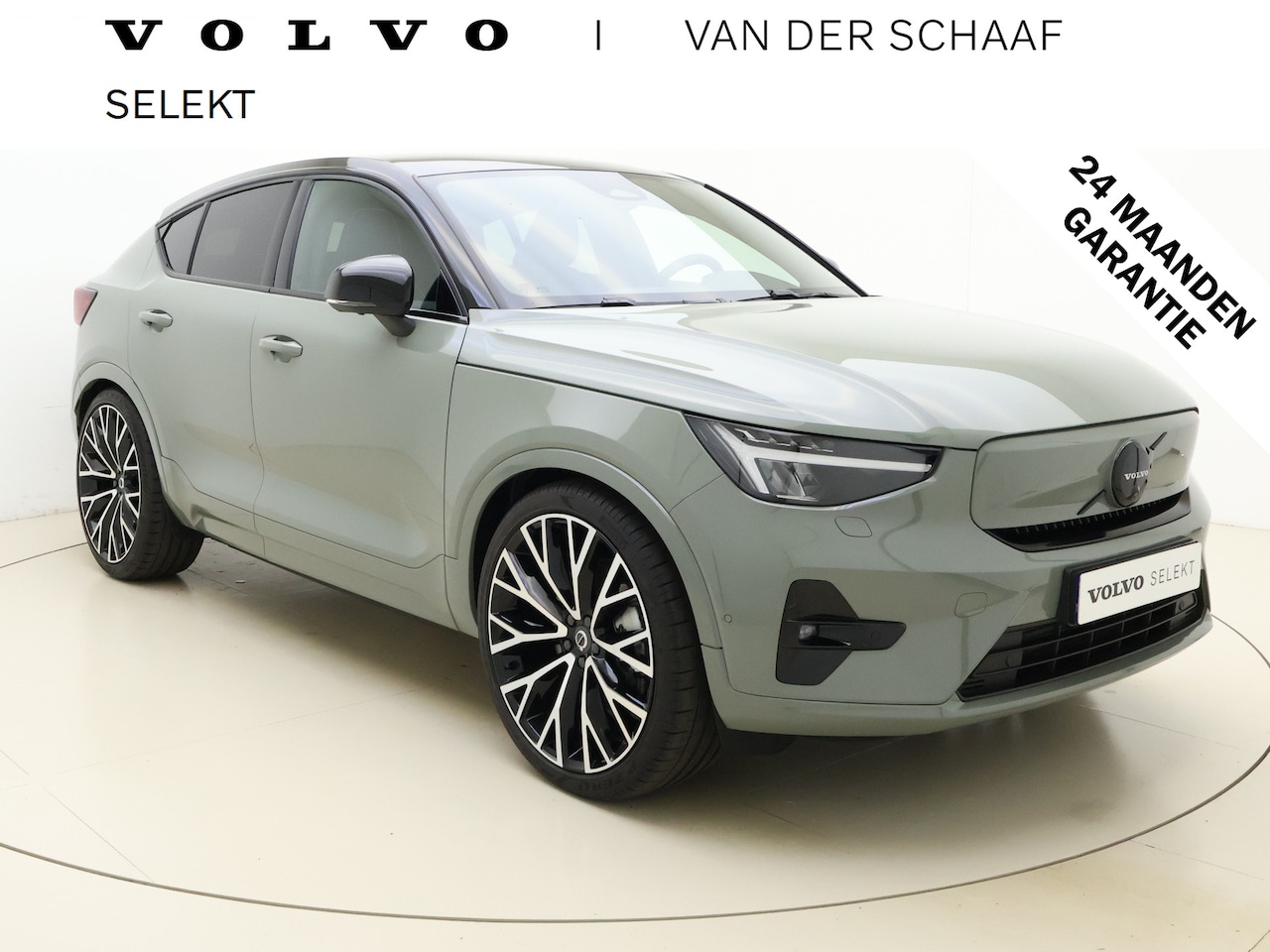 Volvo EC40 - Extended Range Ultimate 82 kWh / In kleur gespoten exterieurdelen / HEICO verlagingsveren - AutoWereld.nl