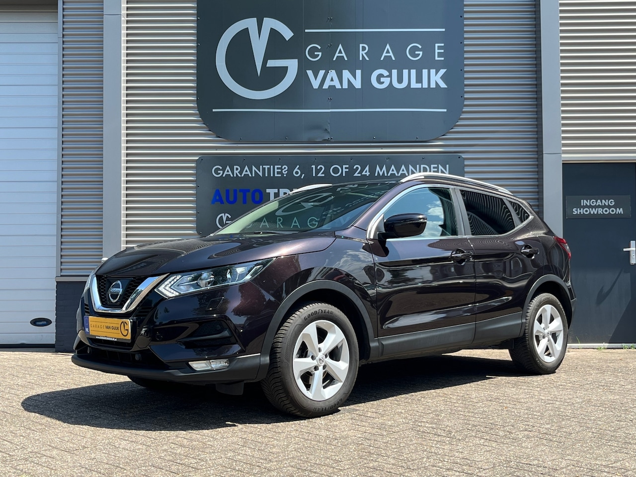 Nissan Qashqai - 1.2 116PK Clima,Cruise,Navi,Panoramadak,PdcV+A,GetinteRuiten,Isofix,Stoelverw.,Bluetooth,L - AutoWereld.nl
