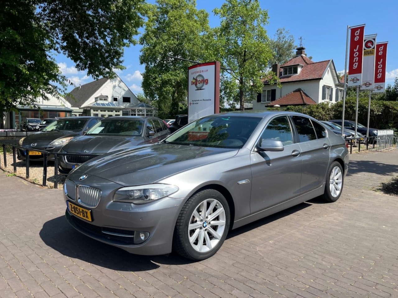 BMW 5-serie - 550XI 4.4 V8 408PK HIGH EXECUTIVE / LEDER / NAVI / HEAD-UP - AutoWereld.nl