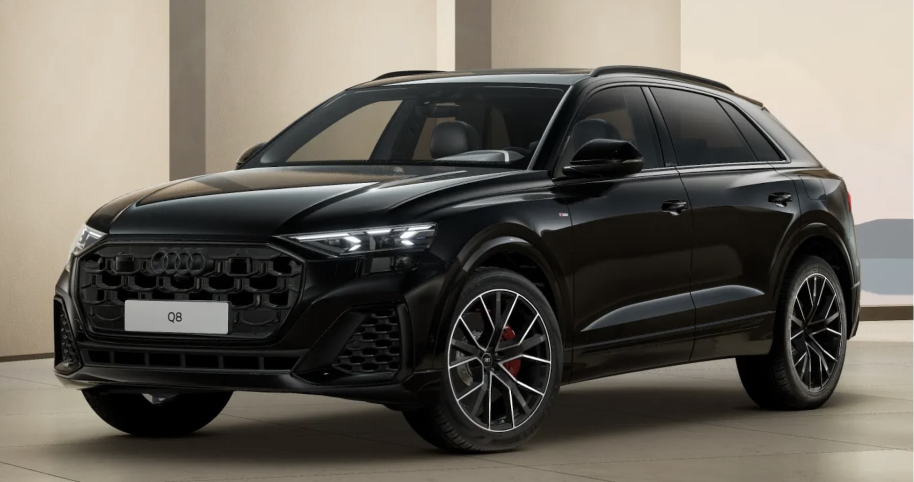 Audi Q8 - 55 TFSIe S-Line 4W sturing Pano Tour Park City B&O - AutoWereld.nl