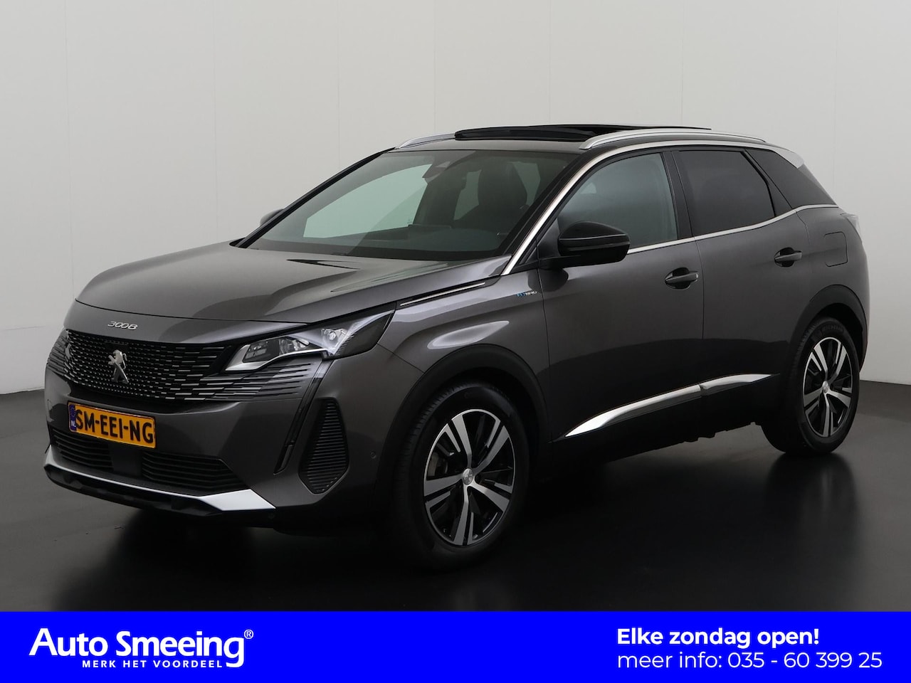 Peugeot 3008 - 1.6 HYbrid 225 GT | Panoramadak | FOCAL Audio | Elek achterklep | Night Vision | Zondag Op - AutoWereld.nl
