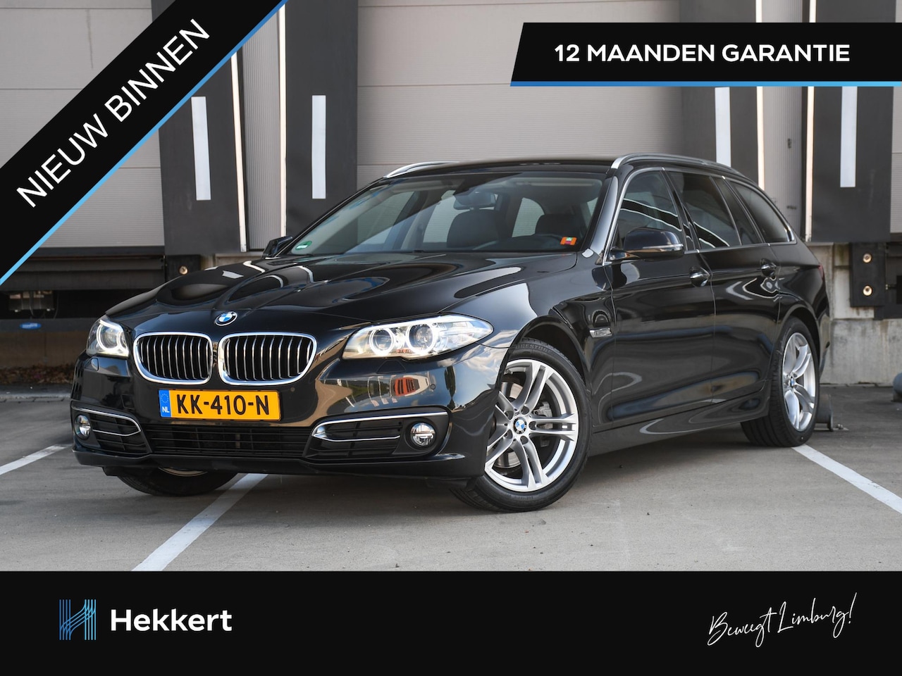 BMW 5-serie Touring - 520i Luxury Edition 184pk Automaat LEDER | 18''LM | CRUISE.C | PDC | NAVI | ELEKTR. STOELE - AutoWereld.nl