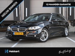BMW 5-serie Touring - 520i Luxury Edition 184pk Automaat LEDER | 18''LM | CRUISE.C | PDC | NAVI | ELEKTR. STOELE
