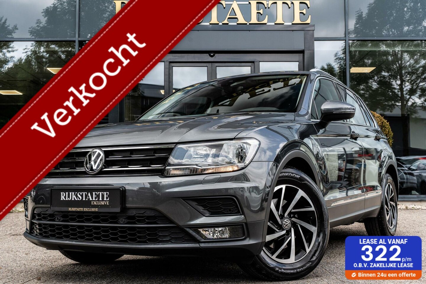 Volkswagen Tiguan - 1.4 TSI Comfortline|ACC|NAVI|17''|STOELVW - AutoWereld.nl