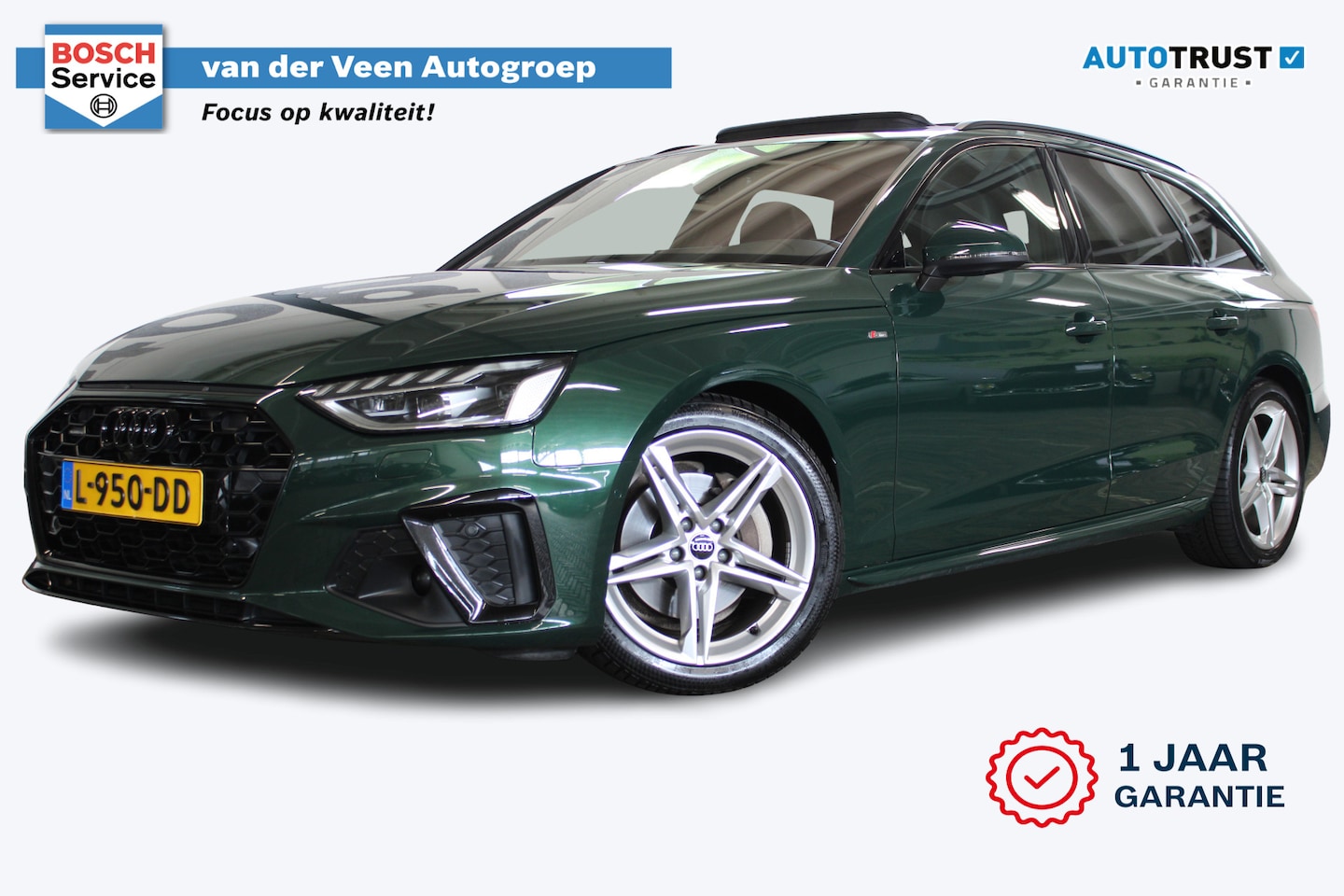 Audi A4 Avant - 40 TFSI quattro S-line | Incl. 12 maanden garantie | Adaptieve cruise control | Schuif/kan - AutoWereld.nl