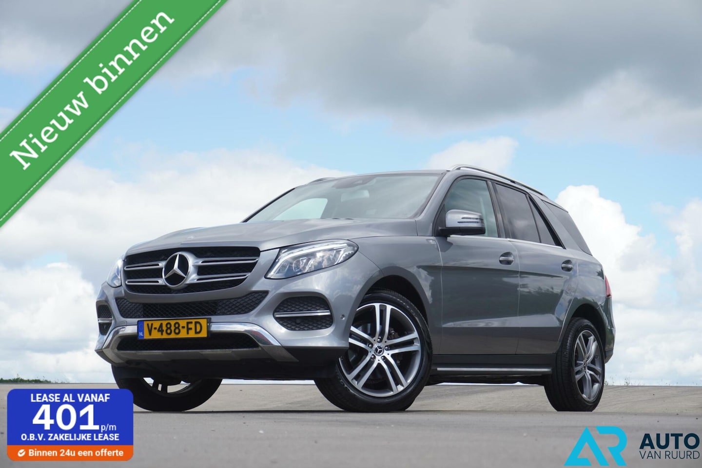 Mercedes-Benz GLE-Klasse - 350 d 4MATIC * Grijs kenteken * 3500 KG - AutoWereld.nl