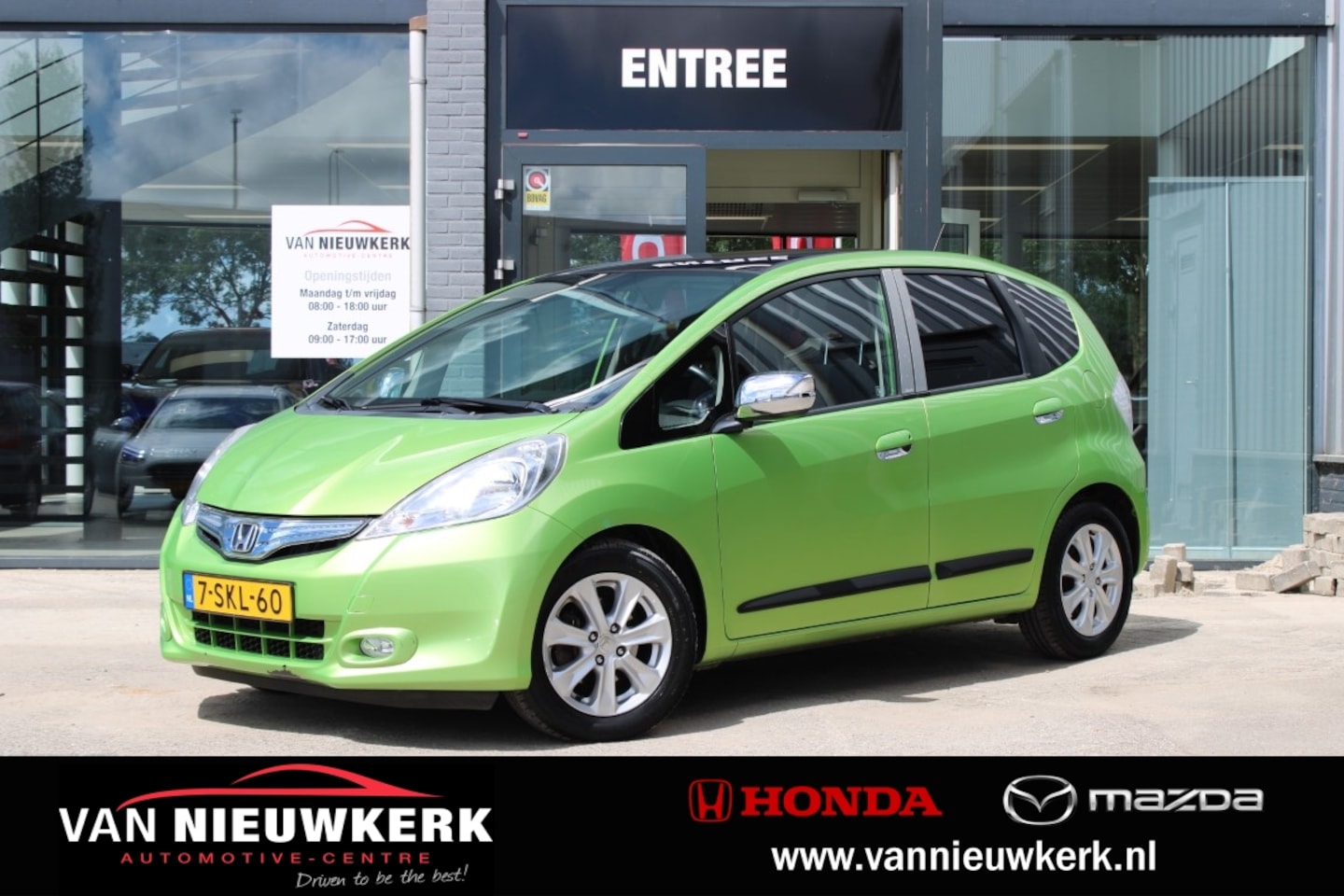 Honda Jazz - Hybrid 1.4 i-VTEC 102pk | Automaat | Elegance | Pano | Parkeersensoren | Climate | - AutoWereld.nl