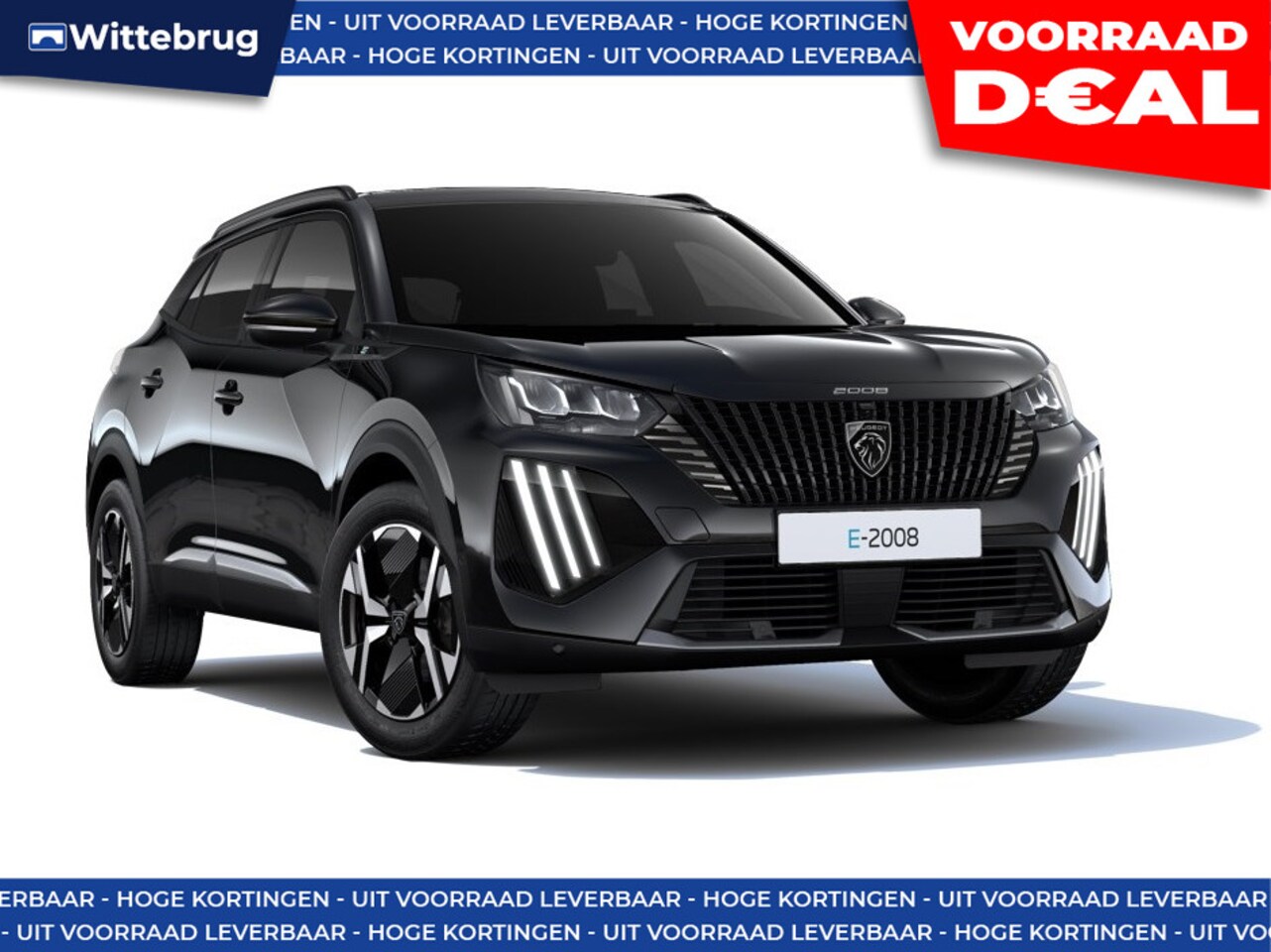 Peugeot e-2008 - EV Allure 50 kWh GRATIS WALLBOX LAADPAAL - WARMTEPOMP - AutoWereld.nl